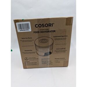 Cosori Pioneer 5-Tray Food Dehydrator CFD-N051-W 350W Adjustable Temp Timer NEW